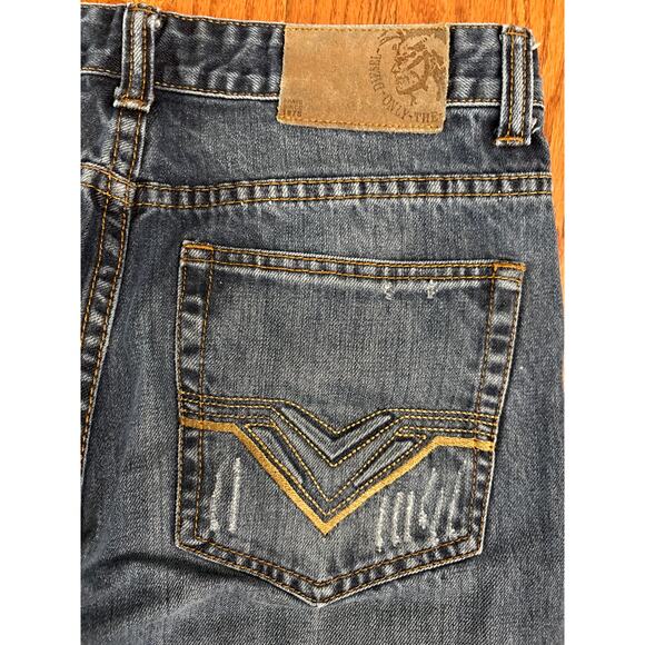 Diesel Industries Men's 32 x 30 Blue Strait Leg Jeans- EUC - Picture 7 of 10